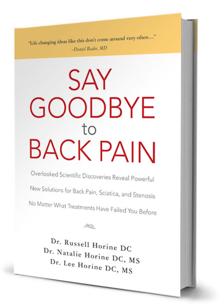 Say GoodBye to BackPain Exercises Book- Horine Chiropractic CA