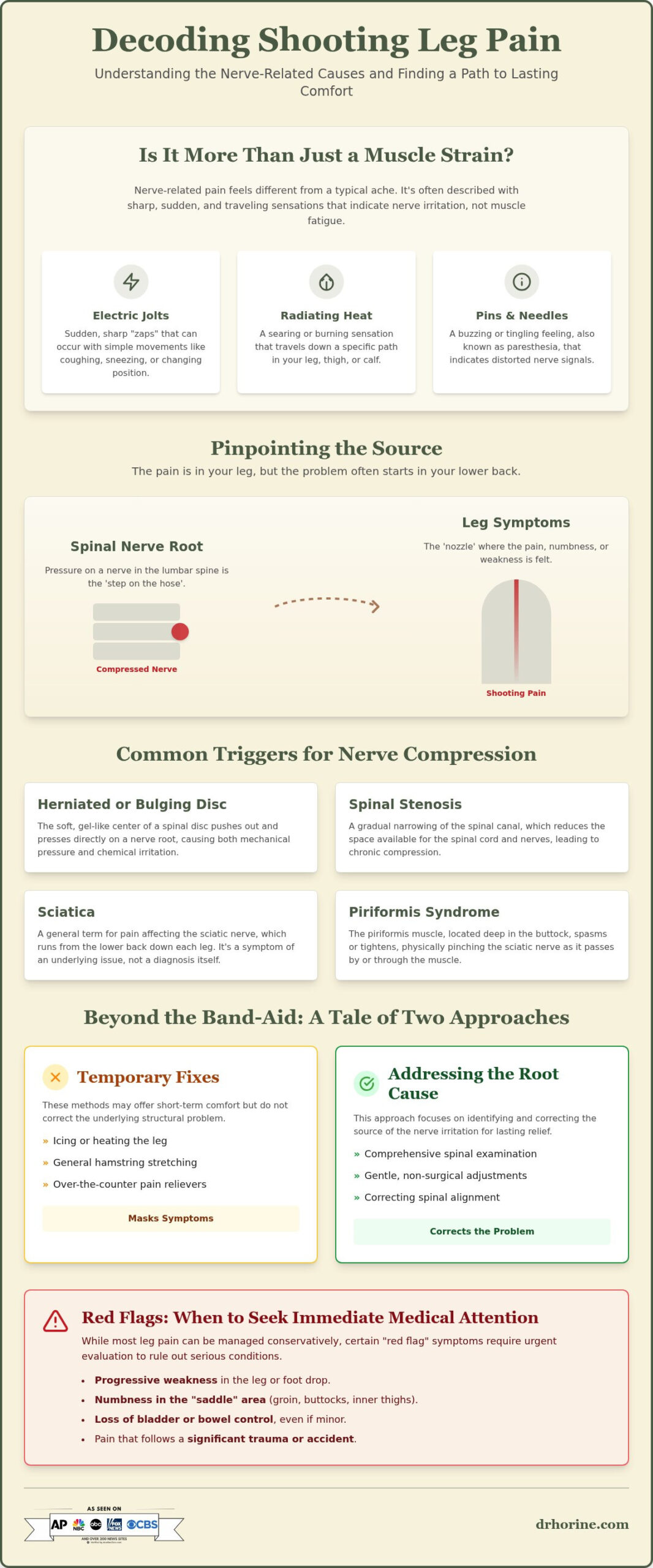 Shooting Pain in Leg Relief: Understanding Causes and Finding Care