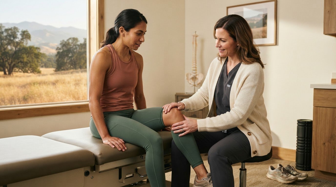 Can a Chiropractor Help With Knee Pain From Running?