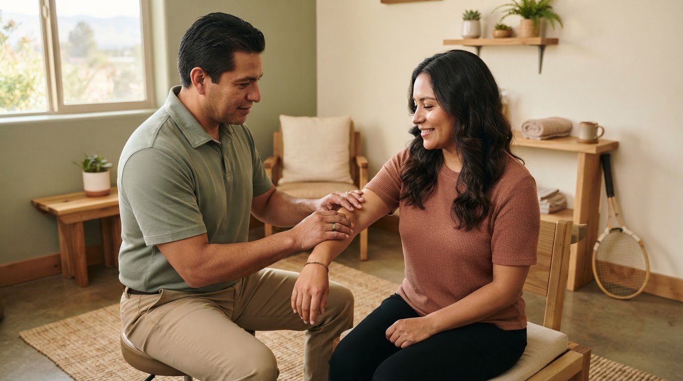 Chiropractic Care for Tennis Elbow in Visalia: What to Expect