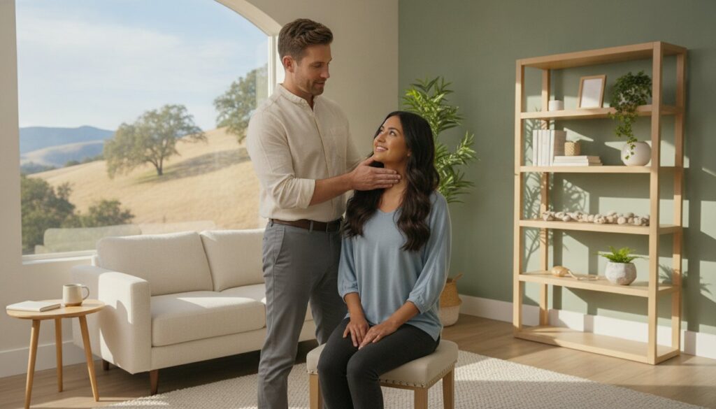 Tech Neck Treatment in Visalia: Reversing Postural Strain Naturally